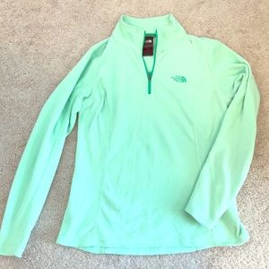 North face quarter-zip.